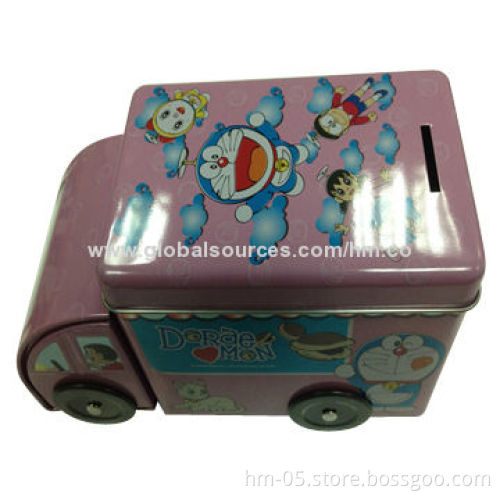 Children's toy car-shaped money bank, best choice for promotional or gifted seasons